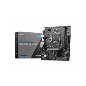 Msı Pro H610m-E Ddr4 Intel H610 Soket 1700 3200Mhz(Oc)  M.2 Anakart