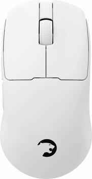 GamePower Radus 12.000DPI Triple Mode (Kablolu/Bluetooth/2.4G) Beyaz Gaming Mouse (Grip Tape Hediyeli)