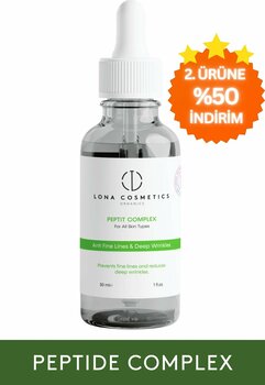 Lona Cosmetics Nemlendirici & Dolgunlaştırıcı, Yaşlanma Karşıtı, Cilt Yenileyici & Onarıcı Peptit Complex Serum