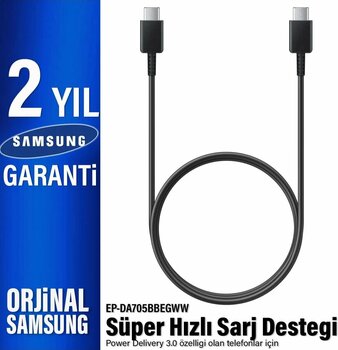 Samsung Type-C Kablo 25W Hızlı Şarj Kablosu ( Türkiye Garantili)