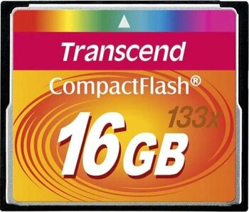 Transcend TS16GCF133 16 GB Compact Flash Hafıza Kartı