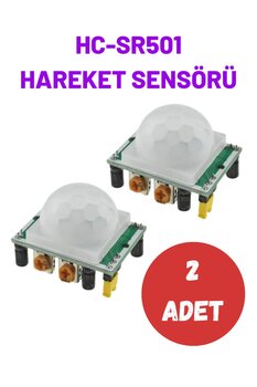 Arduino HC-SR501 PIR Sensör Hareket Algılama Sensörü (2 adet)