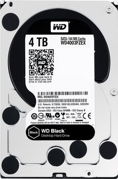 Western Digital Black 4 TB WD4004FZWX Hard Disk