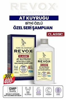 Revox At Kuyruğu Bitki Özlü Saç Dökülme Karşıtı, Hızlı Uzama Etkili Şampuan 400 ml