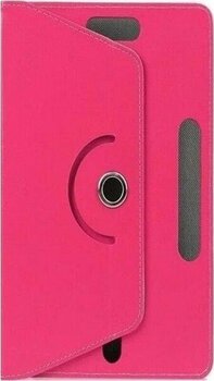Samsung Galaxy Tab E T560 T561 9.6" Pembe 360 Dönerli Tablet Kılıfı