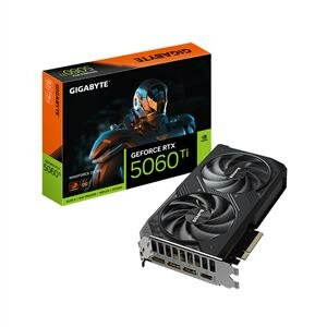 Gıgabyte Geforce Rtx 5060 Tı Wındforce Oc 16Gb Gddr7 128Bit Dlss 4 Ekran Kartı