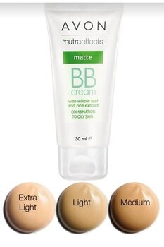 AVON Nutraeffects Matte Bb Krem Ekstra Light
