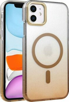 Apple iPhone 11 Glossy Magsafe Kapak - Çöl Titanyum - 1 - Renkli