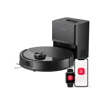 Roborock S8 Pro Plus Akıllı Robot Süpürge Siyah