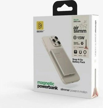 Iberry WİM25 5000 mAh Bej Powerbank