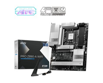 Msi PRO Z890-A WIFI Sc-1851 Z890 DDR5 9200Mhz 4xM2 Wifi7 5Gbit LAN ATX INTEL Anakart