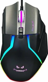 Rush Topaz RM84 Siyah 6 Tuş Kablolu 10000 DPI Oyuncu Mouse