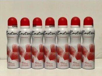 Emotion Romance 150 Ml Kadın Deodorant Romancedeo7 7 Adet