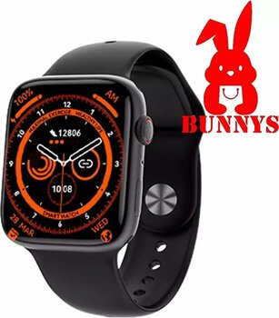 Rabbit Store Watch 8 Pro 45 mm Siyah Akıllı Saat