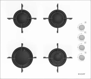 Arçelik STOC 827 B 4 Gözü Düğmeli Doğalgazlı Set Üstü Ocak