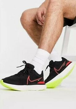 Nike Infinity React Run Flyknit 3 Running Shoes Black Yürüyüş Koşu - Siyah - 42