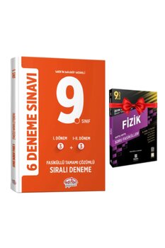 Editör Yayınevi MEB Maarif Modeli 9. Sınıf Deneme Sınavı+Fizik SB