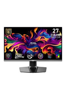 MSI MAG 272UP QD-OLED X24 26.5 240Hz 0.03Ms Adaptive Sync UHD Flat Gaming (Oyuncu) Monitör