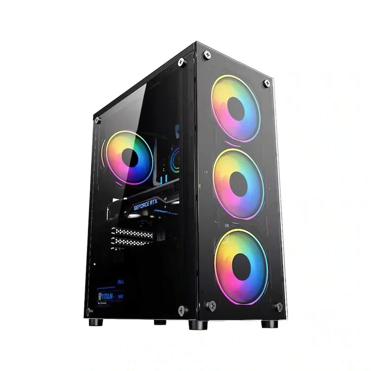 Izoly ST998600 Intel Core i5-750 8 GB RAM 128 GB SSD Nvidia GT 740 Masaüstü Oyuncu Bilgisayarı