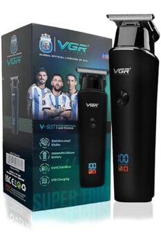 VGR ,500min Çalışma Süresi, 2000mAh Lityum Pil, Kablolu ve Kablosuz, Tip-C saç sakal tıraş makinesi
