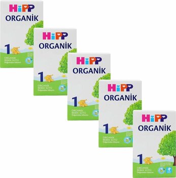 Hipp 1 Organik Bebek Sütü 300 gr 5 Adet
