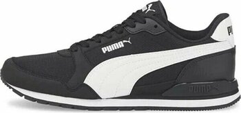 Puma St Runner V3 Mesh Jr Siyah-Beyaz 39 Bağcıklı Spor Ayakkabı