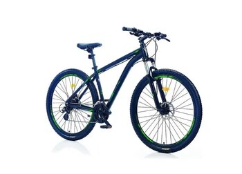 Corelli Zoi 2.1 27.5 Jant Mtb Hidrolik Fren 24 Vites 18" (Black-Green)