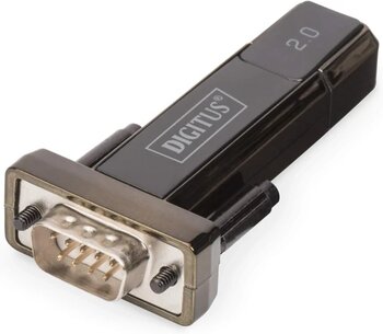 Digitus Usb Seri Adaptör - Rs232 Dönüştürücü - Usb 2.0 Tip A - Dsub 9M - Pl2303Gt Yonga Seti - 80 Cm