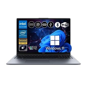Huawei MateBook D16 2024 i5-12450H 16GB Ram 512GB SSD Win11Pro 15.6" Notebook MCLF-W5651 ATL13