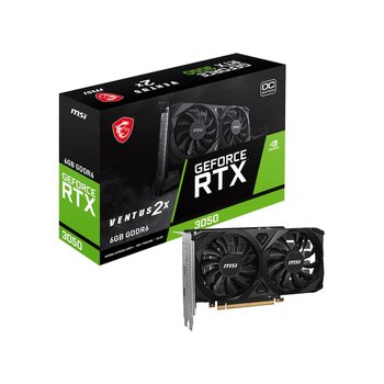 Msi Nvidia Geforce Rtx 3050 Ventus 2x 6g Oc 6 Gb Gddr6 96 Bit Ekran Kartı