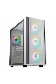 Cooler Master MasterBox 600 TG Mesh ARGB ATX Beyaz Mid Tower Kasa