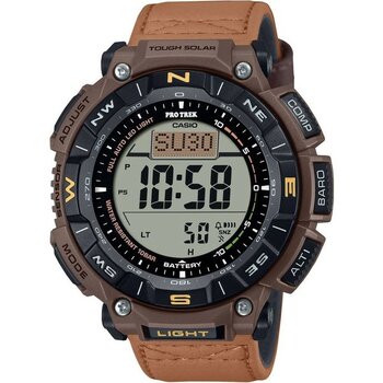 Casio Pro-Trek PRG-340L-5DR Erkek Kol Saati - Kahverengi