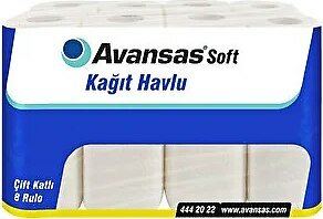 Avansas Soft 8'li Kağıt Havlu