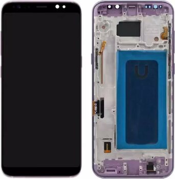TE Samsung S8 Plus G955F Uyumlu Çıtalı Lcd Ekran Dokunmatik Mor