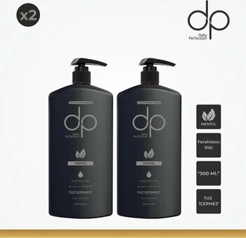 dp Daily Perfection Şampuan Mentol 500 ml X 2 Adet