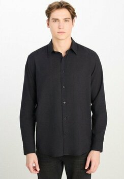 Lee Regular Fit Gömlek Siyah Erkek Gömlek - L