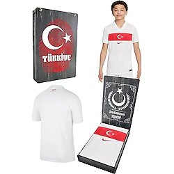Türkiye Milli Takım Çocuk Forması Orijinal Taraftar Forma Kutulu Beyaz