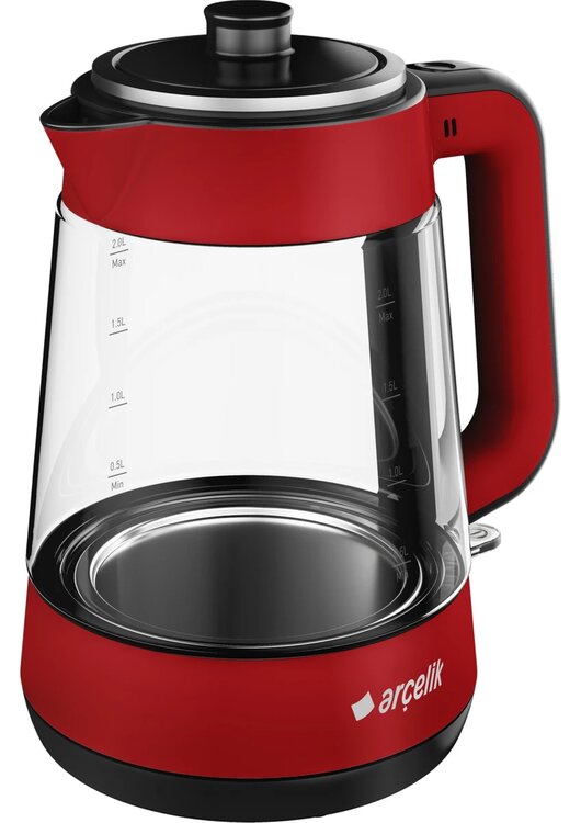 Arçelik CM 6964 K 1900 W 2 lt Kırmızı Çay Makinesi