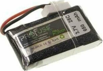 3.7 V 1s Lipo Batarya-pil 650 Mah 25c