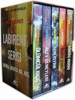 Labirent Serisi Kutulu: Ölümcül Kaçış - Alev Deneyleri - Son İsyan - 5 Kitap- James Dashner