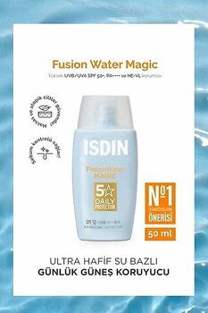 Isdin Isdın Fototoprotector Fusion Water Magic SPF50 50ML Su Bazlı Yüz Güneş Kremi