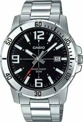Casio Standart MTP-VD01D-1BVUDF Çelik Kordon Siyah Erkek Kol Saati