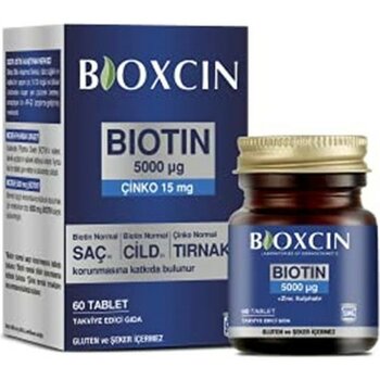 Bioxcin Bıotın 5000 Mcg 60 Tablet 1   Saç Kremi