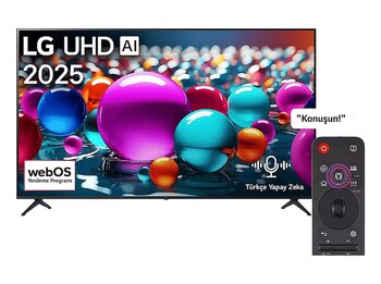 Lg 86ua85006la 86 Inç  218 Ekran Uydu Alıcılı Smart 4k Ai Sihirli Kumanda Hdr10 Webos25 Uhd Tv 2025