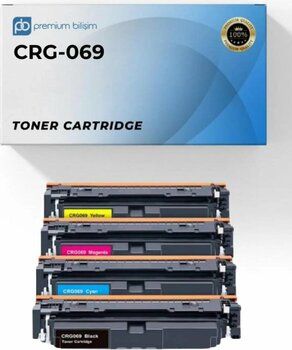 Canon CRG-069 Çipsiz Muadil Toner Seti - MF752Cdw/MF754Cdw/LBP673Cdw