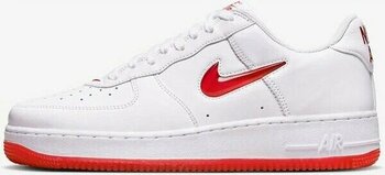 Nike Air Force 1 Low Royal Jewel Beyaz Bağcıklı 44 Spor Ayakkabı