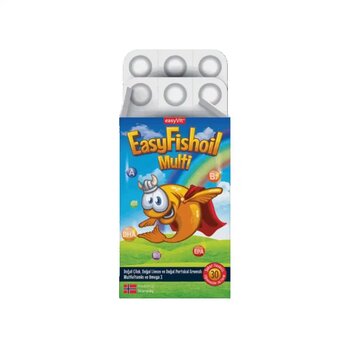 Easy Fish Oil Multi Omega 3 30 Tablet Balık Yağı