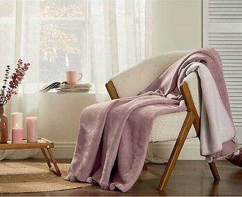 Özdilek Colourist Ponponlu 180x200 cm Çift Kişilik Battaniye