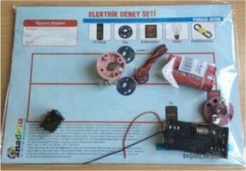 Elif İş Eğitimi Okul Deney Seti Basit Elektrik Devresi Eğlenceli Deneyler için Hassas Tasarım