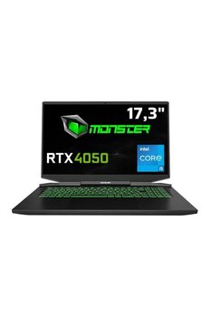 Monster Abra A7 V14.5.2 İ5-13500H 32 Gb 1 Tb Ssd Rtx4050 17.3" Freedos Full Hd Gaming Laptop Açık Kutu Sıfır